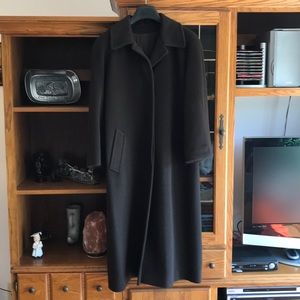 100% wool long jacket